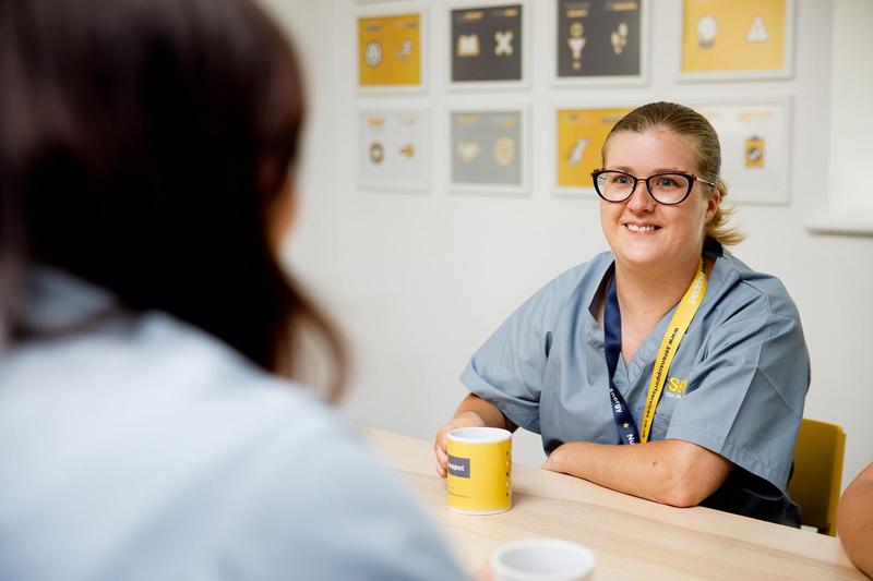 Seren carer providing professional homecare services