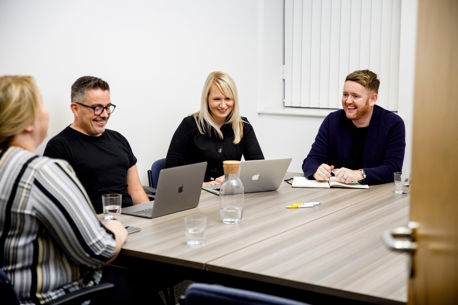 Seren management team meeting at South Wales office